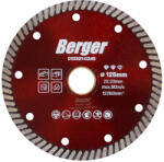 Berger extra vékony turbo gyémánttárcsa 125x1, 3x22, 23/SH7mm (010301-0245)