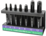 NAREX bőrlyukasztó hengeres készlet 7r. 3-12mm 854800 (041401-0018) - hegessz