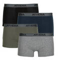 Athena Boxerek BASIC COTON Pack de 4 Fekete EU L