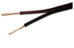 Cabletech Cca hangszóró kábel 2 x 0.20mm2 fekete 1m (CCA 2 x 0.20mm2 ( czarny ))