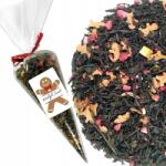  Mr. Keksz Tea Fekete Karácsonyi Ajándék Tölcsér 50g Karamell (5904269024294)