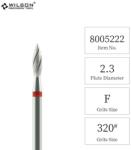  Csiszolófej Karbid Gyémánt Láng 2, 3 mm - 8005222 F