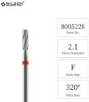  Csiszolófej Gyémánt Barrel 2, 1 mm - piros - 8005229 F