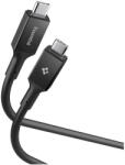 Spigen EB10020CC ESSENTIAL TYPE-C KÁBEL 100W 200CM fekete (503490)