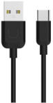 USAMS U-Turn USB-C kábel 1m 2A TCUSBXD01 (US-SJ099) fekete (TCUSBXD01)