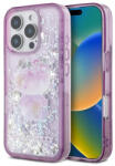 Hello Kitty HKHCP16XL50PPU iPhone 16 Pro Max készülékhez 6, 9 hüvelykes kemény tok Liquid Glitter 50TH Anni lila (HKHCP16XL50PPU)