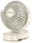 Awei Mini asztali ventilátor AWEI F45 klipszes 1200mAh fehér (F45)