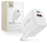 Tech-Protect NCA45W-GAN 2-PORT hálózati töltő PD 45W / QC3.0 fehér (503521)