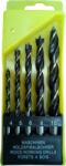 Fieromania Set 5 burghie pentru lemn, 4-10 mm Burghiu