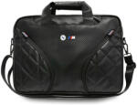 BMW Carbon Pockets & Metal Logo 16" táska fekete (BMCB15PCASEPOK)