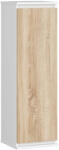 Brius Dulap suspendat pal usa 3 rafturi interioare, 30x30x99 cm, depozitare eficienta, alb stejar sonoma (AK-04389943)