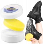 Sulpo Cipőápoló paszta univerzális bőrtisztító és ápoló krém szivaccsal (Pasta do czyszczenia butów skóry)