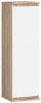 Brius Dulap suspendat pal usa 3 rafturi interioare, 30x30x99 cm, design modern, stejar sonoma alb (AK-38167667)