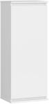 Brius Dulap suspendat pal usa 3 rafturi interioare, 40x30x99 cm, design minimalist, alb (AK-38167551)