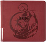Dragon Shield Zipster XL Blood Red cipzáras 24 zsebes prémium gyűrűs album - Vérvörös
