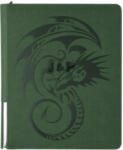 Dragon Shield Zipster Regular Forest Green cipzáras 18-zsebes prémium gyűrűs album - Erdőzöld