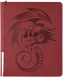 Dragon Shield Zipster Regular Blood Red cipzáras 18-zsebes prémium gyűrűs album - Vérvörös