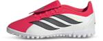 Adidas Predator Club FT TF műfüves focicipő, gyerekméret, piros - fehér (KJ1317)