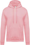 Kariban K476 / Férfi kapucnis pulóver - halványrózsaszín S (20K47613501)