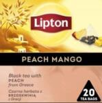 Lipton 34g Peach Mango 20 filter piramis fekete tea őszibarackkal (5063270110942)
