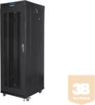 Lanberg free standing rack 19inch cabi37U 600x800 mesh door LCD flat pack black (FF01-6837-23BL)