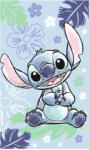 Disney Lilo és Stitch, a csillagkutya Ohana Blue kéztörlő, arctörlő, törölköző 30x50 cm Nr3