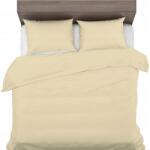 Sense Antiallergén ágyneműhuzat 160x240+2x50x70 100% Természetes Pamut Világos Bézs (26)
