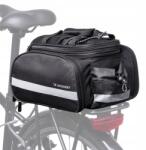 Wozinsky Kerékpártáska csomagtartóra 27L Bővíthető oldaltáska Vízálló huzattal (5907769308659)