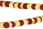  Metallic Garland Circles, color mix, 2.2 m (GL35)