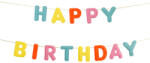  Felt Banner Happy Birthday Rainbow Letters, 3m (GRLF1)