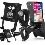 Verso Erős Alumínium Kerékpáros Telefon Tartó Motorkerékpár Kormány Roller (MOCNY ALUMINIOWY UCHWYT ROWEROWY)