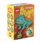APLI 3D puzzle Apli Kids Sárkányok Türkiz (19948)