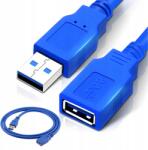  Hosszabbító Usb 3.0 Hosszabbító Árnyékolt Kábel 3M Női Dugó Férfi (PRZED_01)