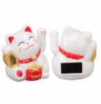  Japán Macska Bábu-neko Kínai Boldogság Napelem (1234311522014)