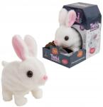 Askato Elemes nyuszi ugráló kabalafigura interaktív fehér (112626)