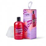 I Love Cosmetics Set gel de dus + burete Raspberry Blackberry Originals, 1 bucata, I Love Cosmetics