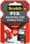 3M Bandă dublu adezivă montare exterior, 19 mm x 1, 5 m, Scotch-Fix (BAD058)
