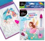 kidea Varázslatos többfunkciós vízfesték filctollal Unikornis Tündérek (MWKWHKA)