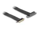 Delock PCI Expressz riser kártya x4 apa - x4 szlot 90 -os szögben kábellel 60 cm hosszú
