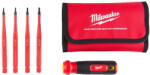 Milwaukee VDE 4 az 1-ben Szigetelt Torx Multi-bit szett + csavarhúzó (4932493658) - kompaktszerszam
