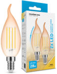Modee LED Filament Amber Gyertya FL C35 4W E14 320° 1800K (360 lumen) dimm. B2 (ML-CFAFL1800K4WE14DB2)