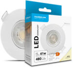 Modee LED Mélysugárzó Kerek 4, 9W 4000K IP23 D90xH22mm ROT (480 lumen) fehér ERP (ML-DL4000K4-9W-WN) - lindlight