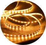 Modee LED Szalag Szilikon DC12V 4, 8W/m 60LED/m 8mm IP65 2700K (540 lumen/m) B20 (ML-LSS12V24W60L-M2700KB20)