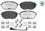 MEYLE set placute frana, frana disc MEYLE -PD: Advanced performance and design. 025 262 7020/PD (025 262 7020/PD)