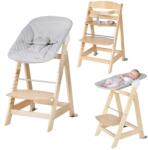 roba Born Up 2in1 gri deschis/în culoare naturală (75063NAV230) Scaun de masa bebelusi, inaltator