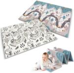 Nukido Сгъваем двустранен Playmat Nukido 150x200см - Животни (734000)