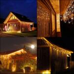 Sersimo Светлинна завеса 500 led светлинна нишка, 20 м, топло бяла (cl0501)