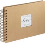 Hama Craft fotóalbum és lapvédő Barna 40 lapok 10 x 15 Spirálkötés (7210)