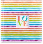 Hama Rainbow I fotóalbum és lapvédő Többszínű 200 lapok 10 x 15 Könyvkötéses (7685)