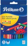 Pelikan színes ceruza készlet, 4 mm-es hegy, 12 db/készlet (724039)